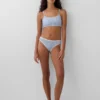 Βιολογικό ελαστικό βαμβακερό bralette