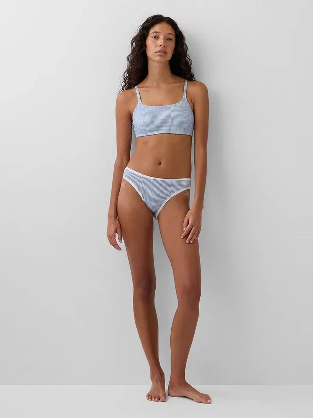 Βιολογικό ελαστικό βαμβακερό bralette