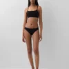 Βιολογικό ελαστικό βαμβακερό bralette