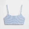 Βιολογικό ελαστικό βαμβακερό bralette