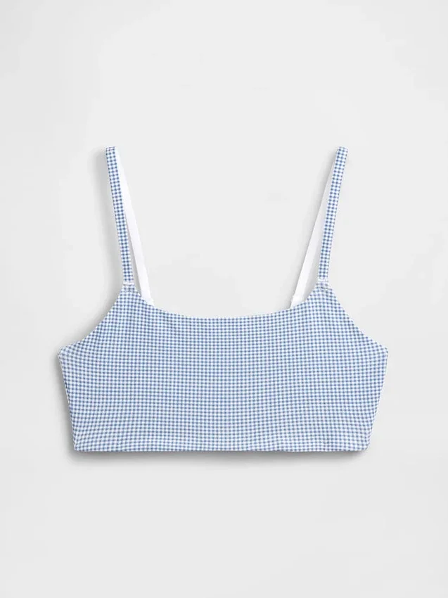 Βιολογικό ελαστικό βαμβακερό bralette