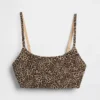 Βιολογικό ελαστικό βαμβακερό bralette