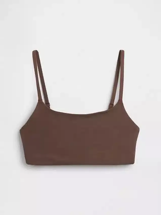 Βιολογικό ελαστικό βαμβακερό bralette