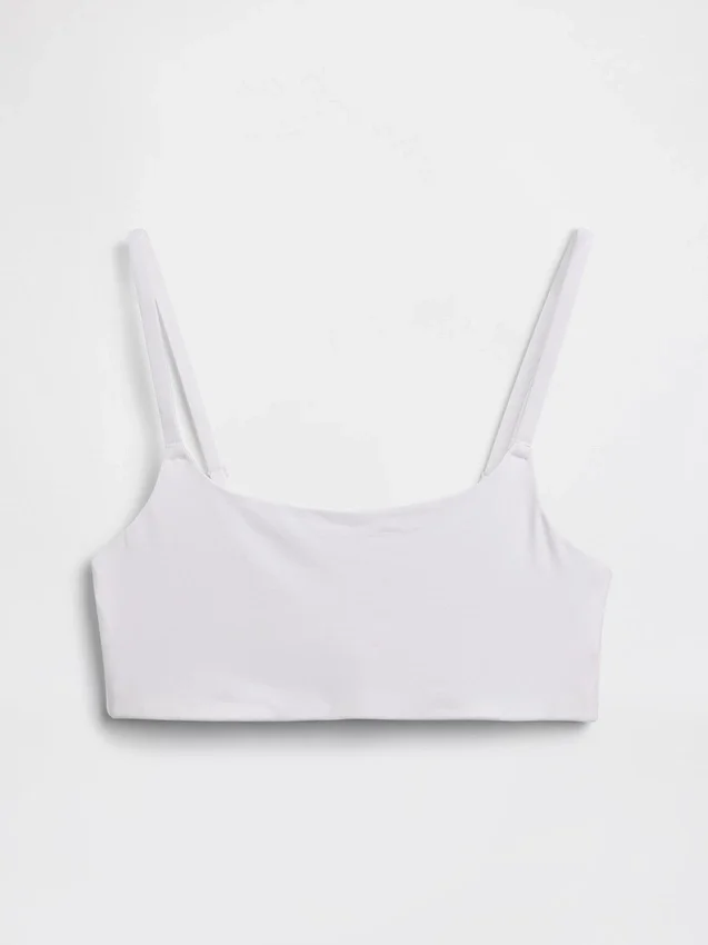 Βιολογικό ελαστικό βαμβακερό bralette