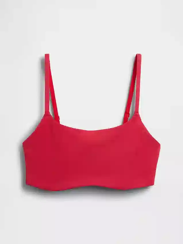 Βιολογικό ελαστικό βαμβακερό bralette