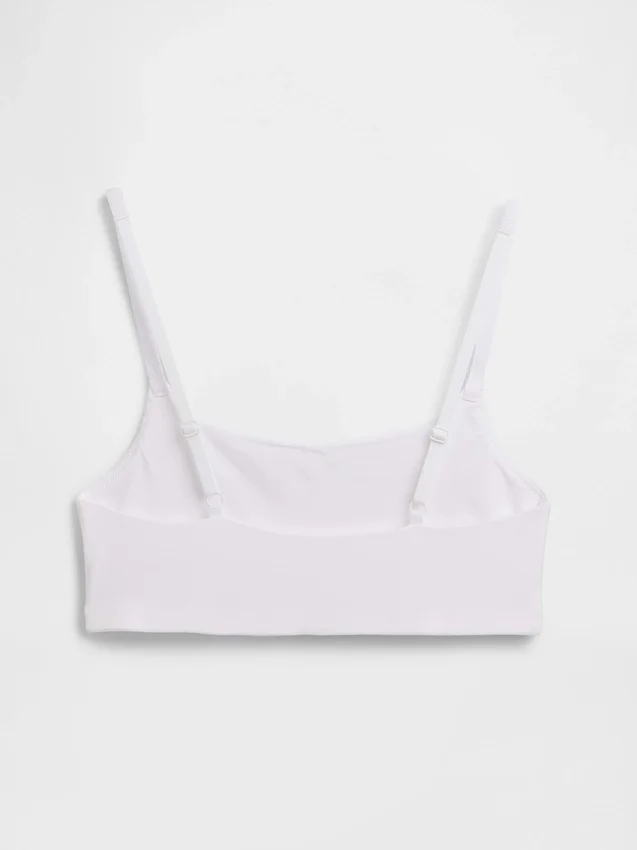 Βιολογικό ελαστικό βαμβακερό bralette