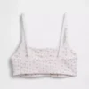 Βιολογικό ελαστικό βαμβακερό bralette