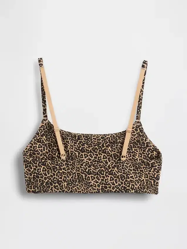Βιολογικό ελαστικό βαμβακερό bralette