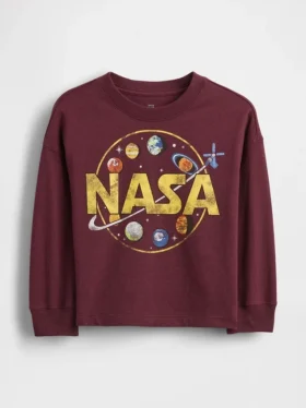 Βρέφη & Νήπια μπλουζάκι με γραφικό της NASA