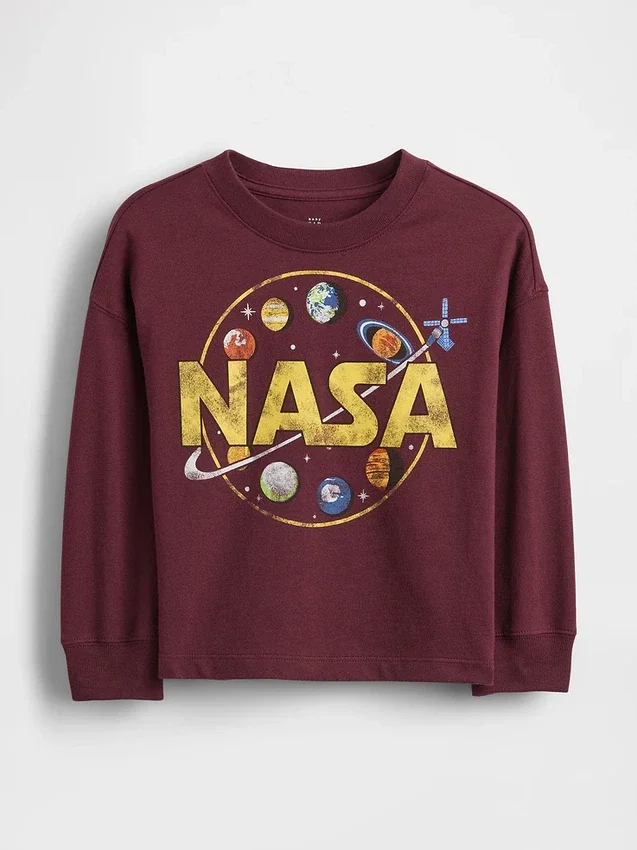 Βρέφη & Νήπια μπλουζάκι με γραφικό της NASA